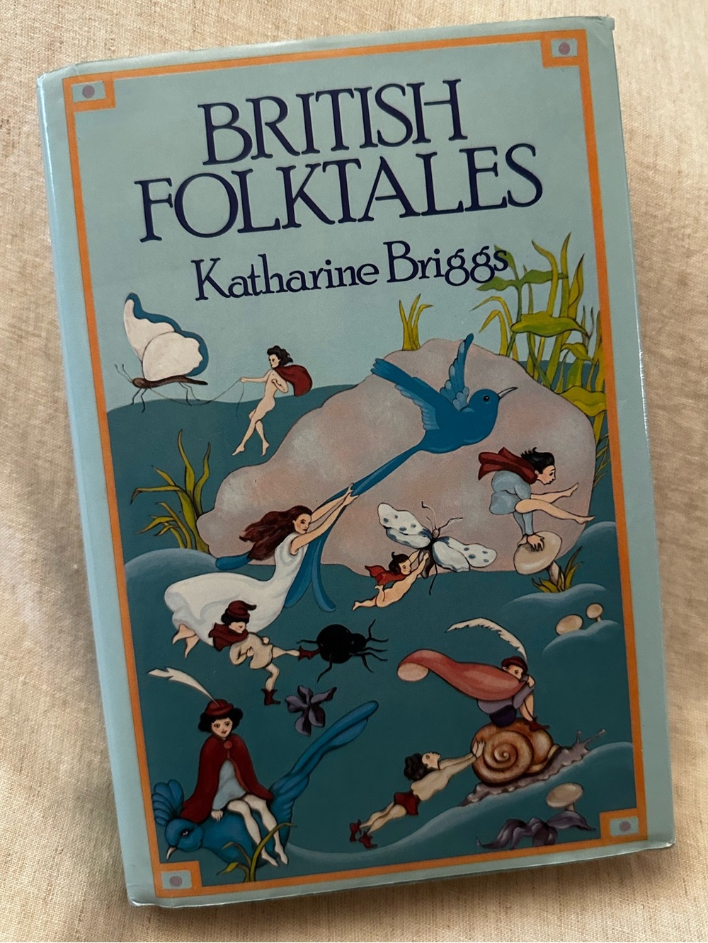 British Folktales Hardcover Vintage 1988 Katharine Briggs Folklore Fairytale